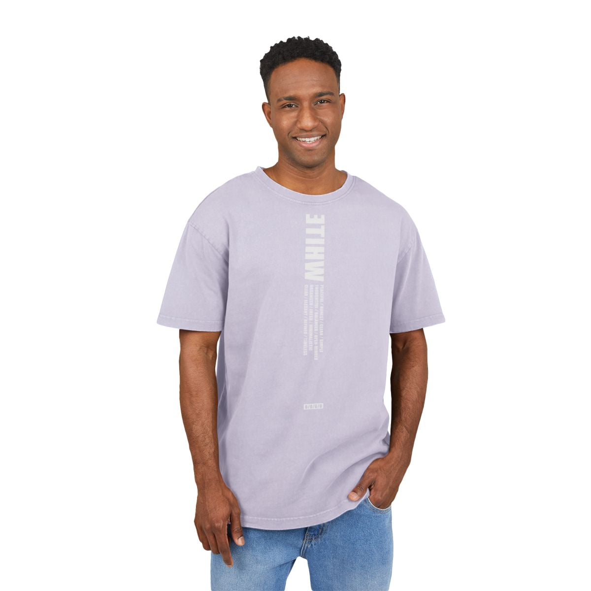 Purple Tee / Whitetext