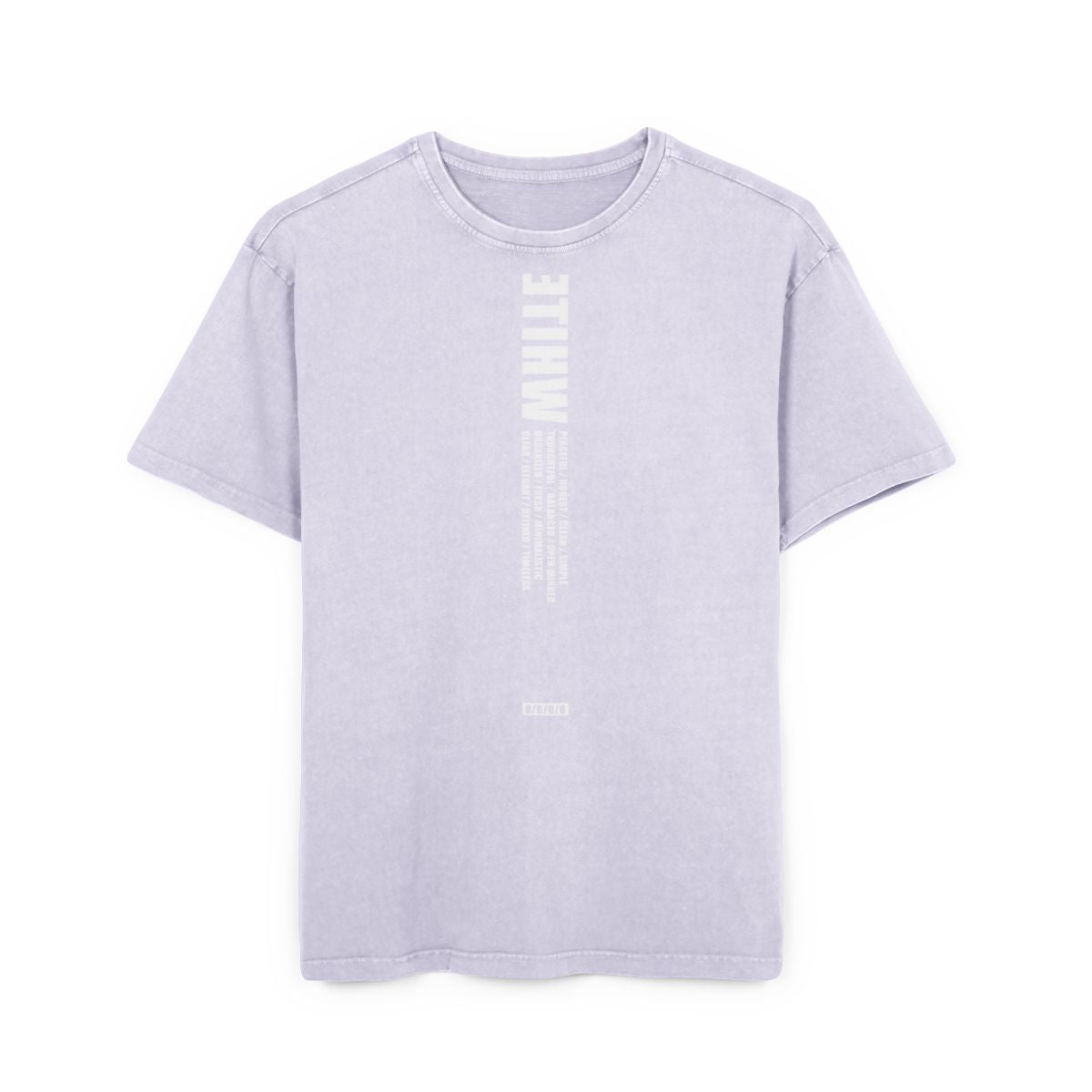 Purple Tee / Whitetext