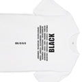White Tee / Black text