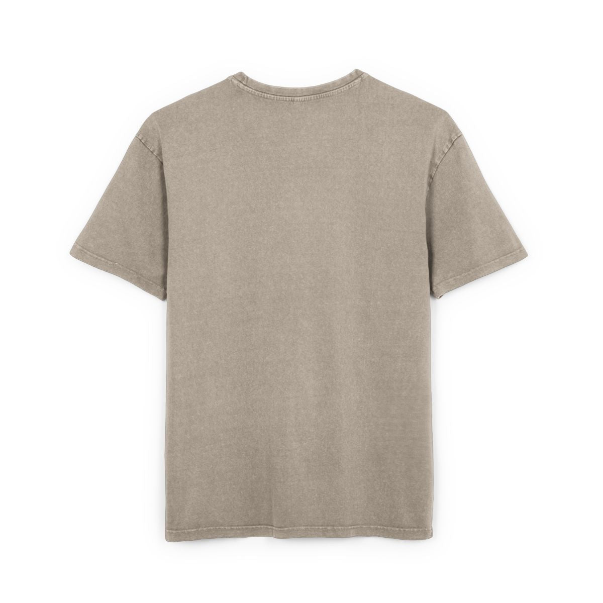 Dark Khaki Tee / YELLOW logo